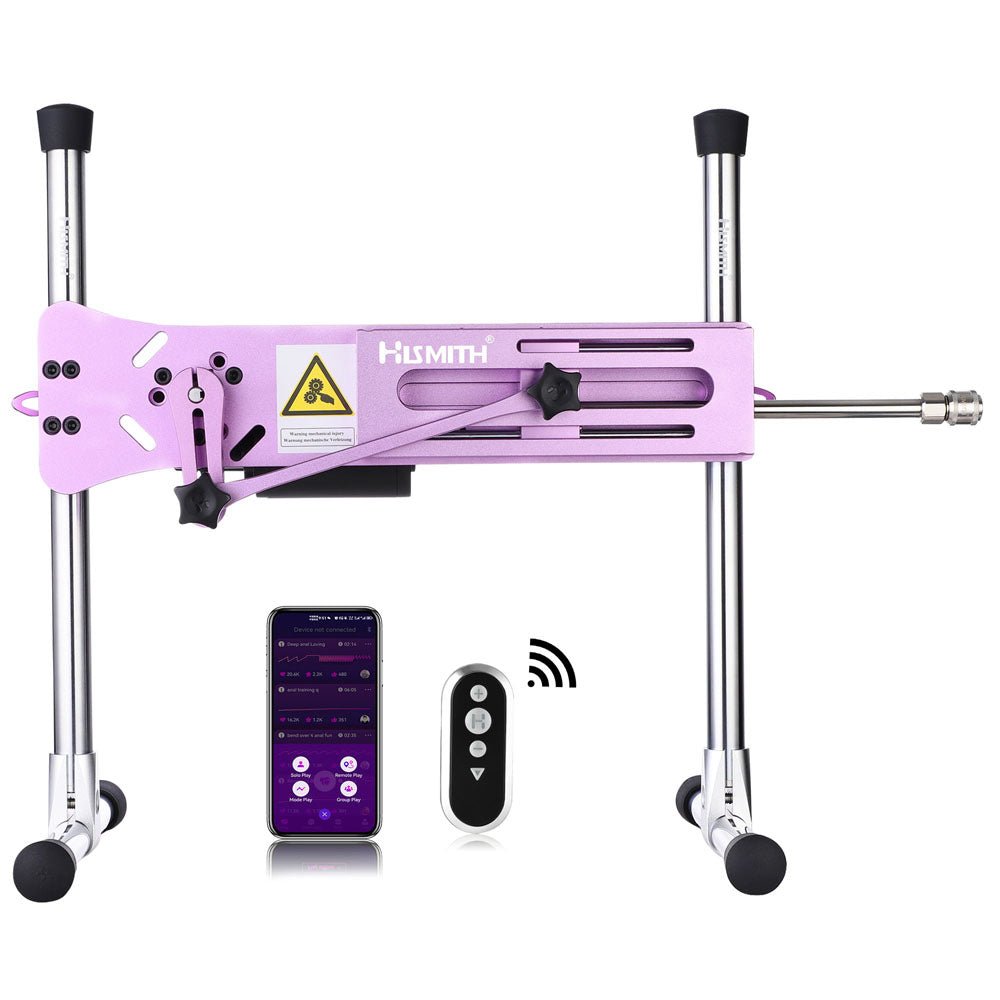 Hismith Premium 3.0 Sex Machine - Mains Powered Sex Machine with App Control and Remote - Pleasure Den