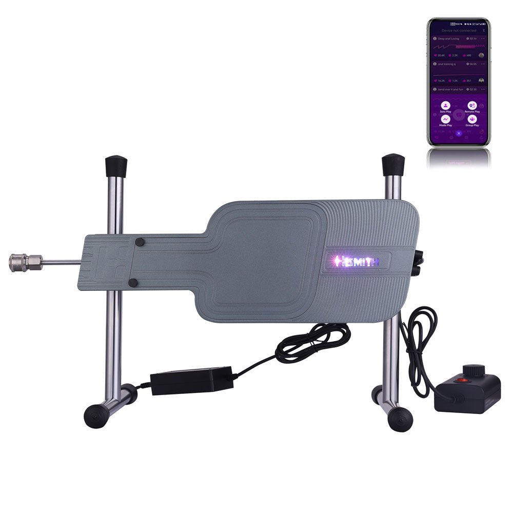 Hismith Premium Special Edition Sex Machine - Mains Powered Sex Machine with App Control and Remote - Pleasure Den