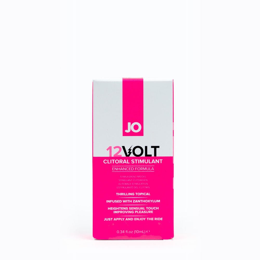 JO 12 Volt Clitoral Stimulant - 10 mL - Stimulating Gel for Women - 10 ml Tube - Pleasure Den