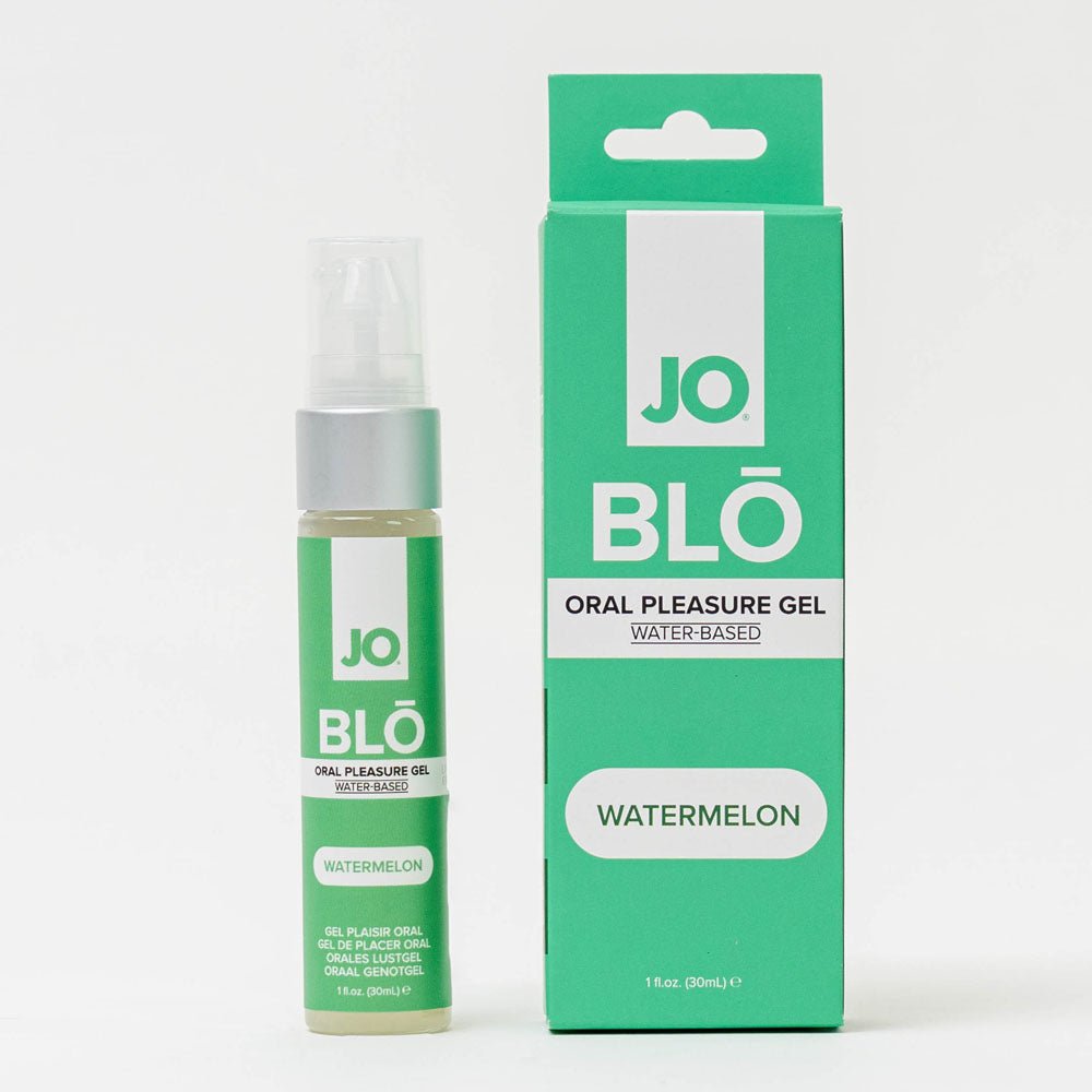 JO Blo Watermelon - Watermelon Flavoured Oral Pleasure Gel - 30 ml Bottle - Pleasure Den