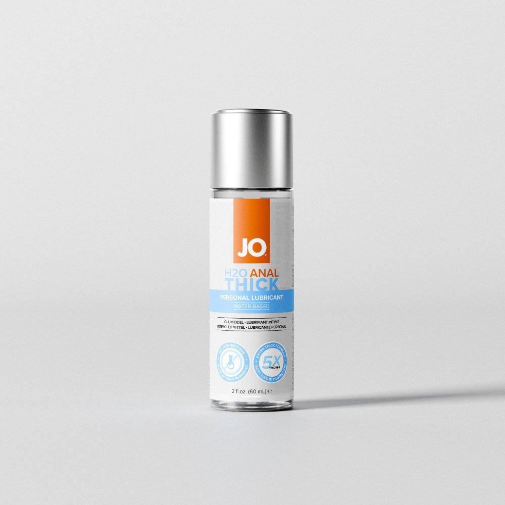 JO H2O Anal Thick Lube - 60 mL - Thick Water Based Anal Lubricant - 60 ml Bottle - Pleasure Den