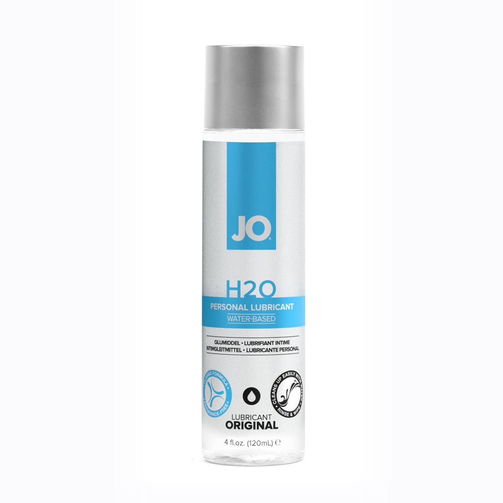 JO H2O Original Lube - 120 mL - Water Based Lubricant - 120 ml Bottle - Pleasure Den