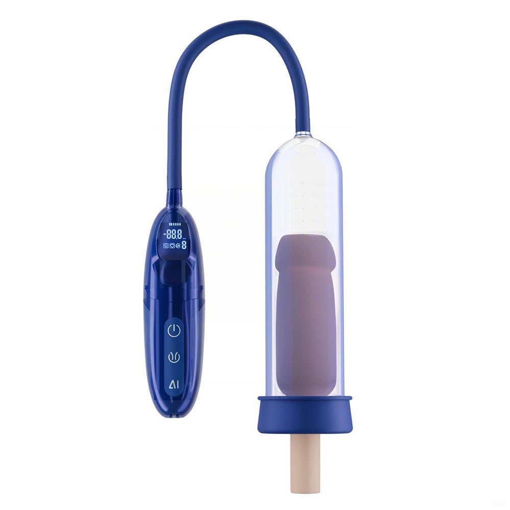 LuvPump Bathfun Pro Smart Aqua Penis Pump - USB Rechargeable Waterproof Automatic Penis Pump - Pleasure Den