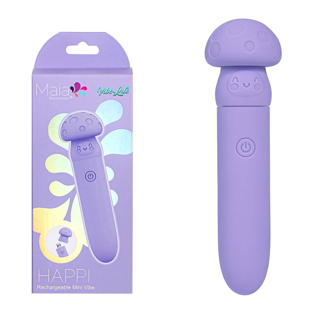 Maia HAPPI - 11.1 cm USB Rechargeable Bullet - Pleasure Den