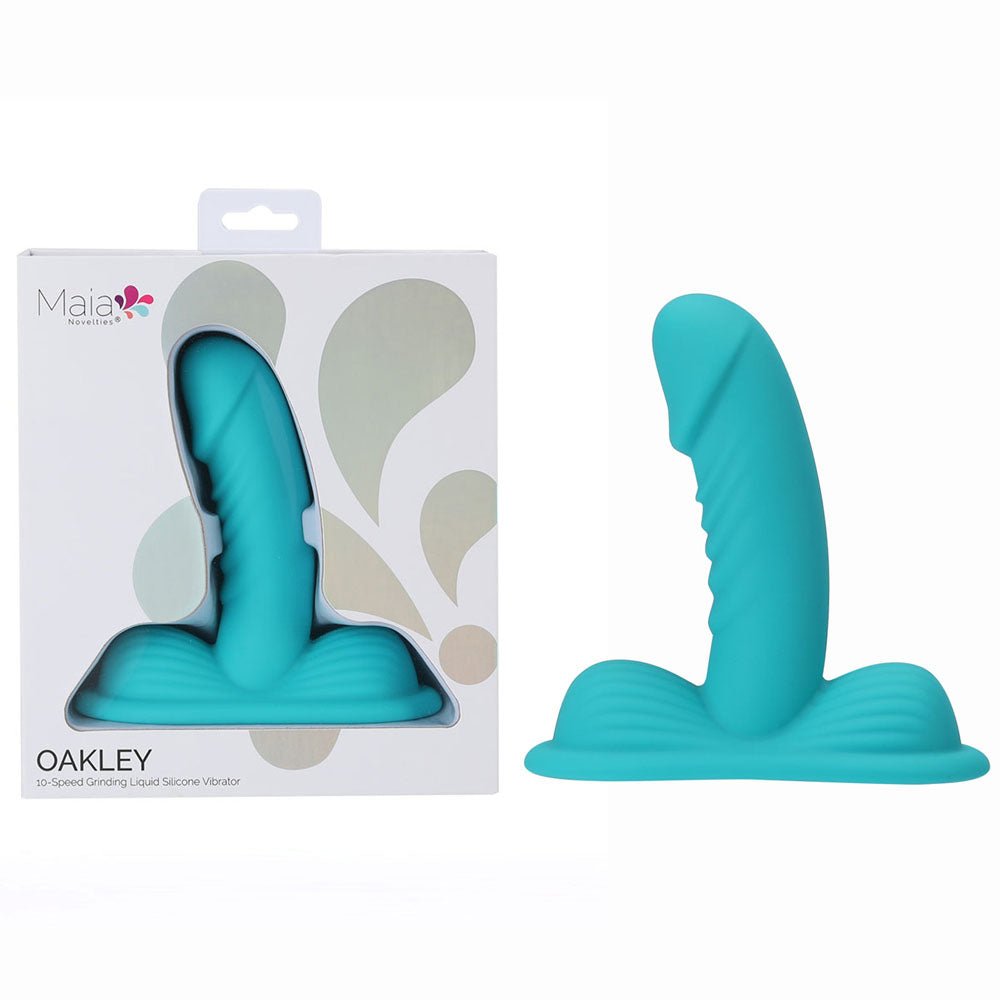 Maia OAKLEY - USB Rechargeable Grinder Pad with 14 cm Vibrator - Pleasure Den