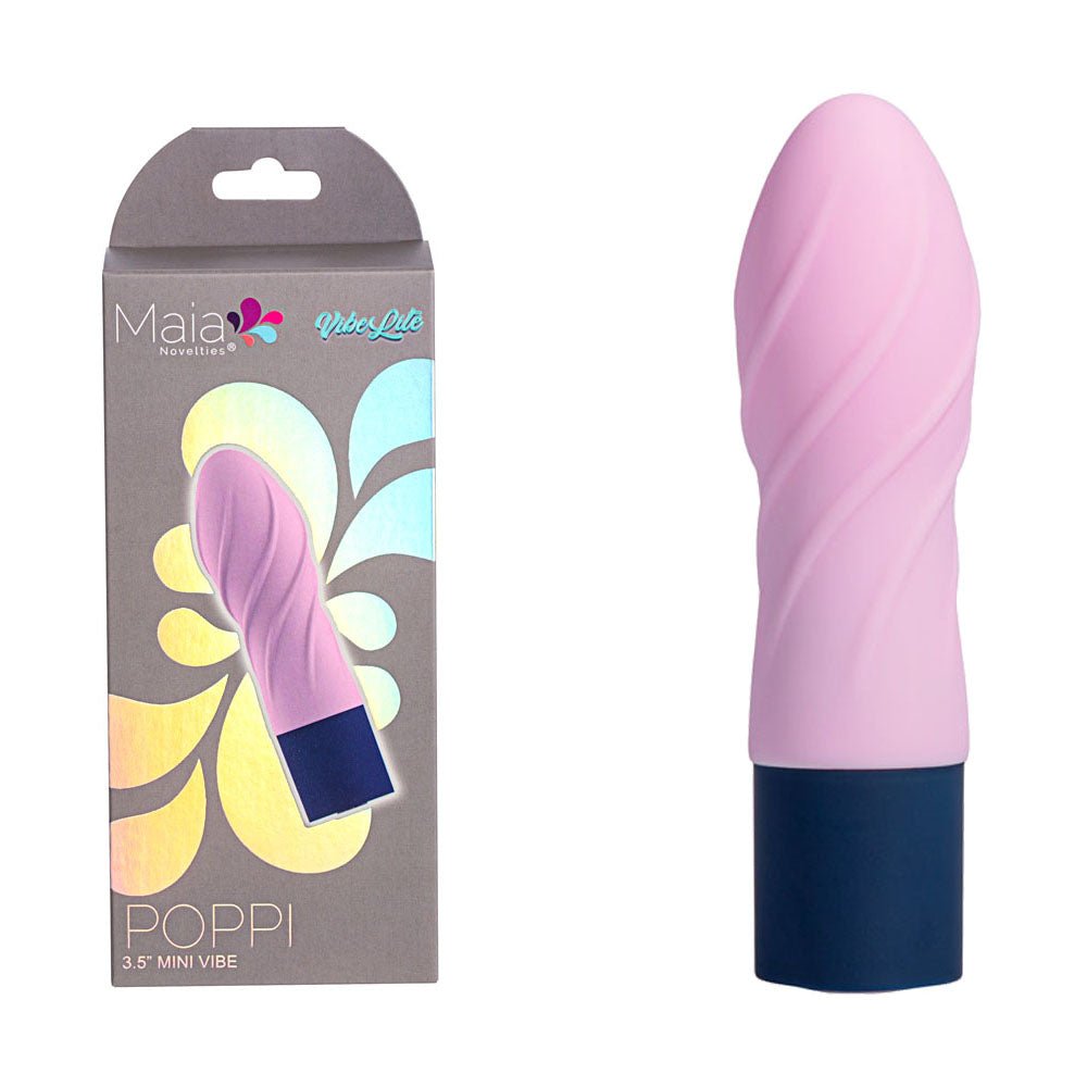 Maia POPPI - Light 8.9 cm USB Rechargeable Bullet - Pleasure Den
