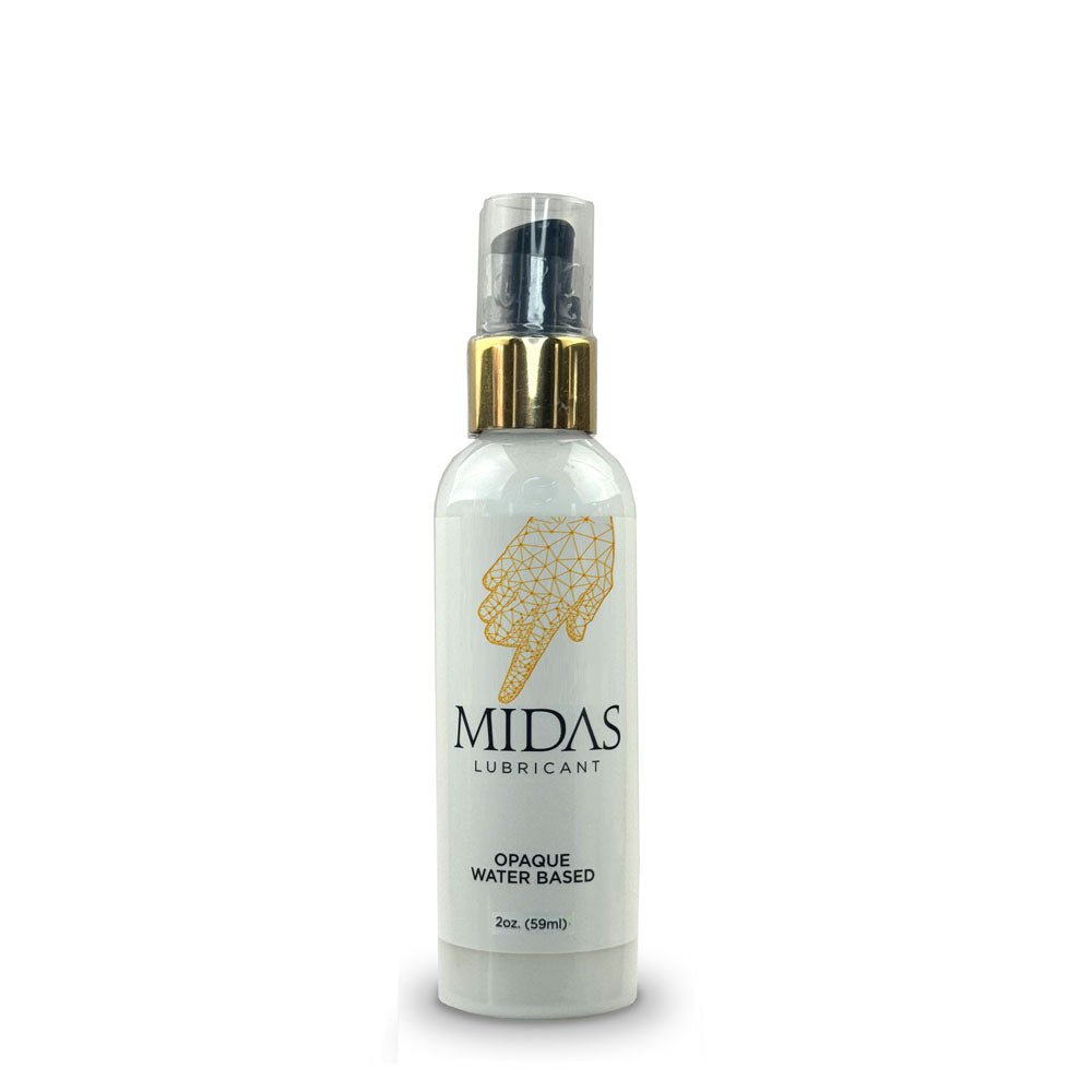Midas Opaque Water Based Lubricant - 59 ml - Water Based Cum Lube - 59 ml - Pleasure Den