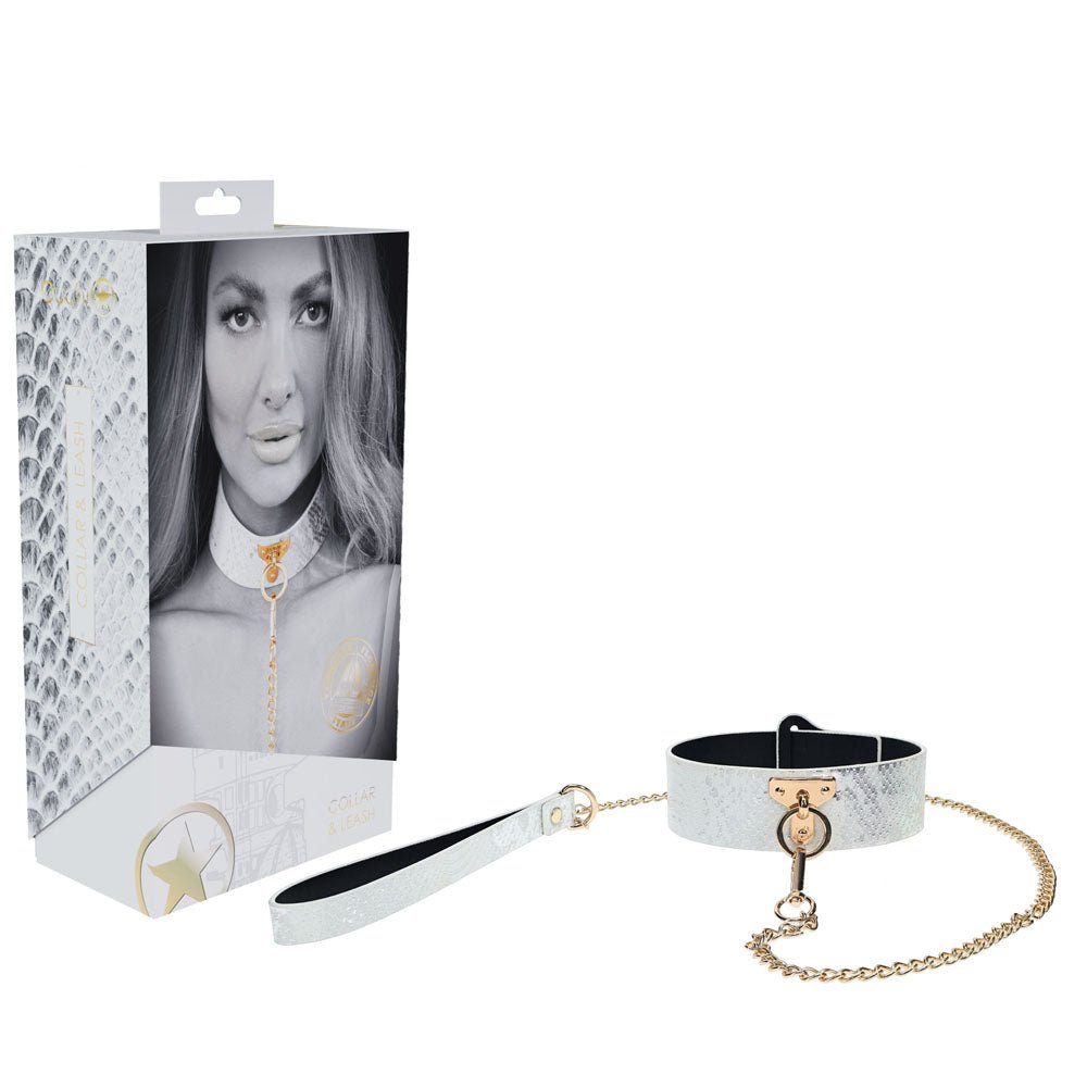 OUCH! Florence Collection - Collar with Leash - Restraint - Pleasure Den