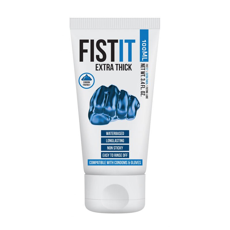 PHARMQUESTS Fist-It Extra Thick - 100ml - Thick Water Based Lubricant - 100 ml Tube - Pleasure Den