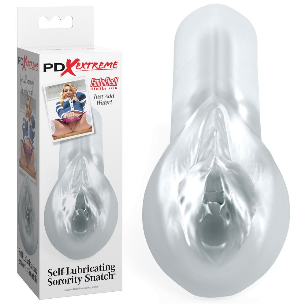 Pipedream Extreme Toyz Self Lubricating Sorority Snatch - Vagina Stroker - Pleasure Den