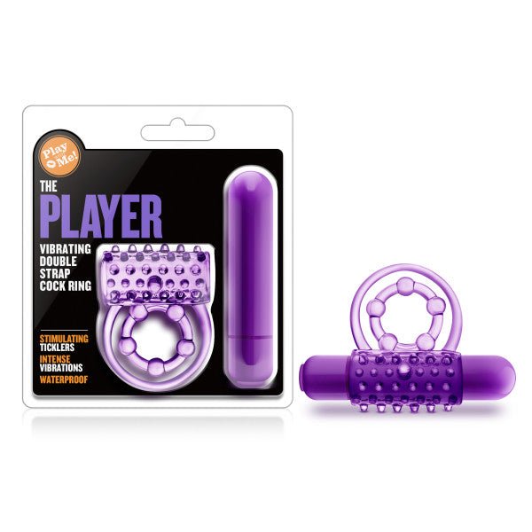 Play With Me - The Player - Vibrating Cock & Ball Rings - Pleasure Den