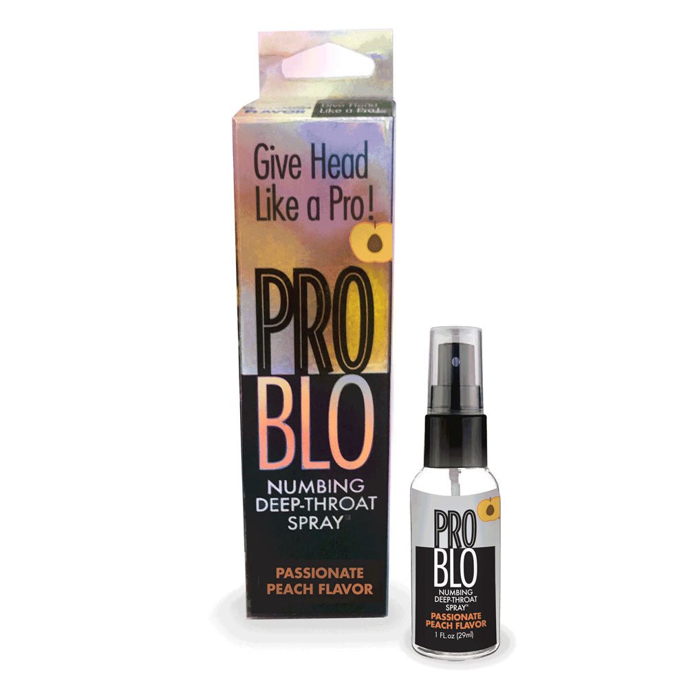 ProBlo Deep Throat Spray - Peach - Peach Flavoured Deep Throat Spray - 30 ml - Pleasure Den