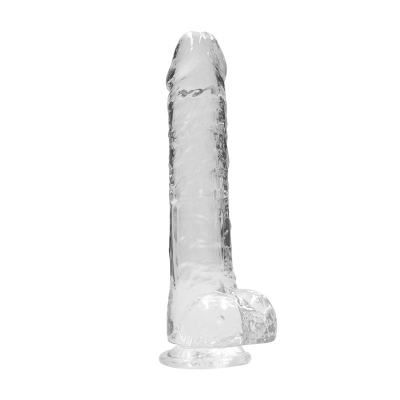 REALROCK Realistic Dildo With Balls 10'' - 25 cm Dong - Pleasure Den