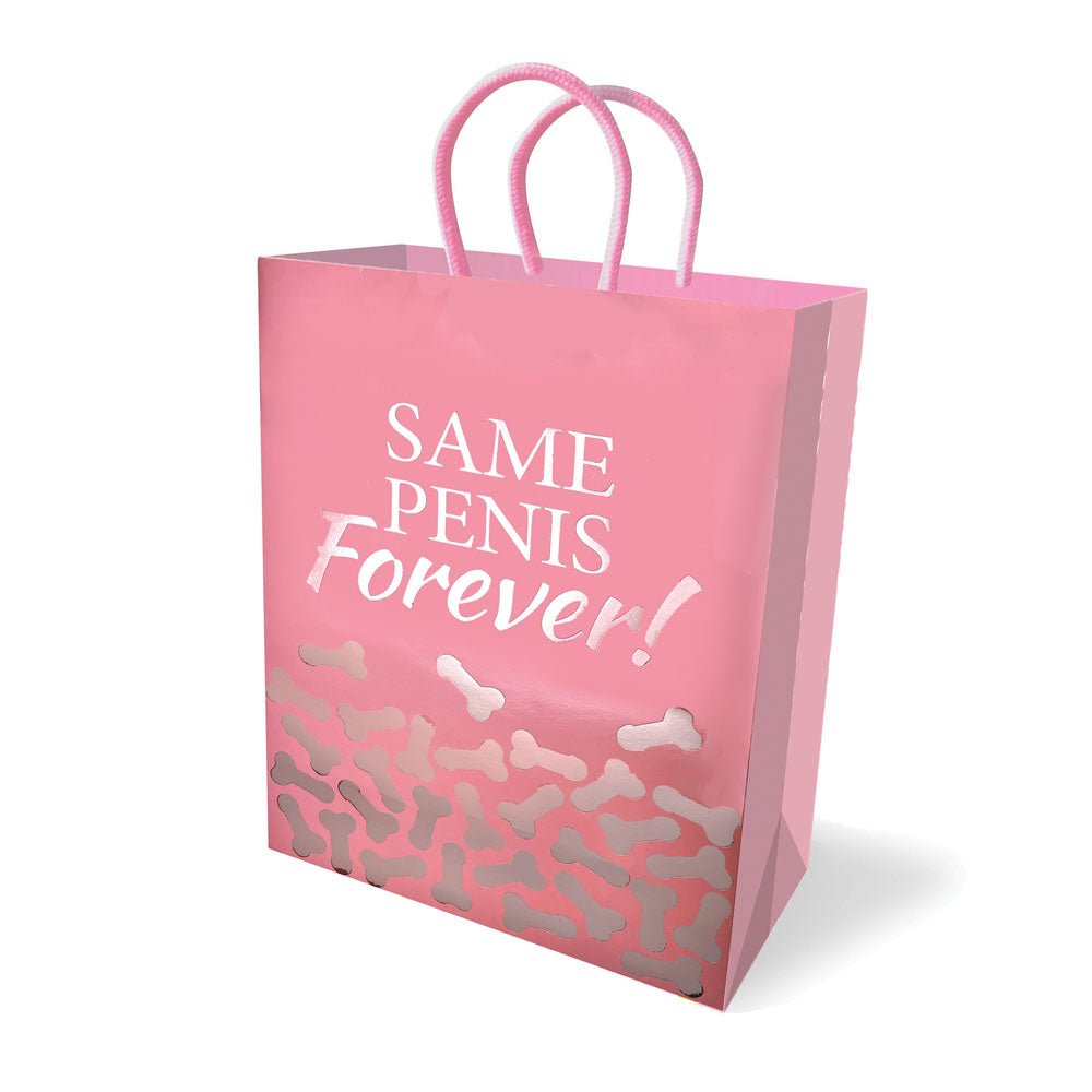Same Penis Forever Gift Bag - Novelty Gift Bag - Pleasure Den