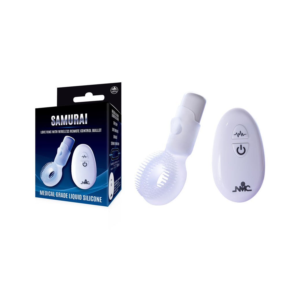 Samurai - Vibrating Cock Ring with Wireless Remote Control - Pleasure Den