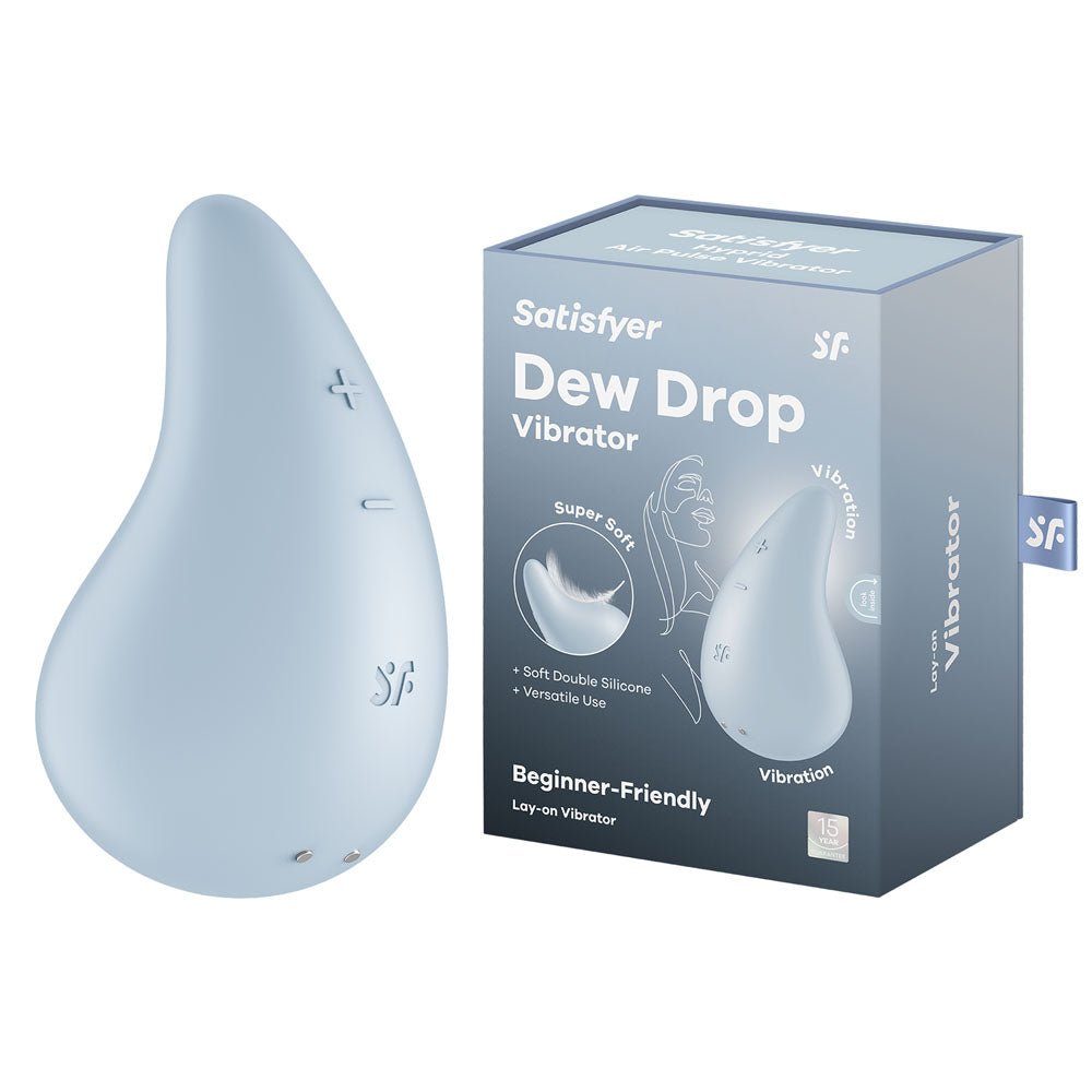 Satisfyer Dew Drop - Light USB Rechargeable Stimulator - Pleasure Den
