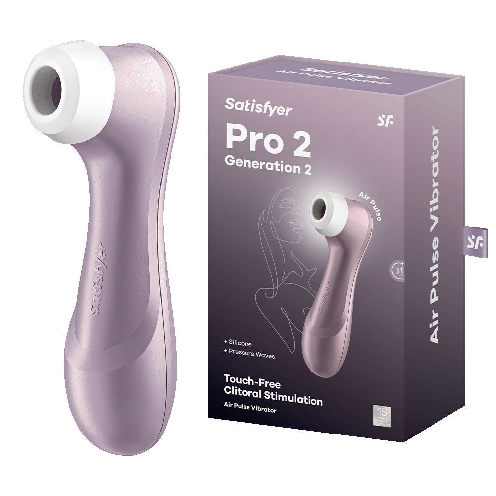 Satisfyer Pro 2 - Touch-Free USB-C Rechargeable Clitoral Stimulator - Pleasure Den