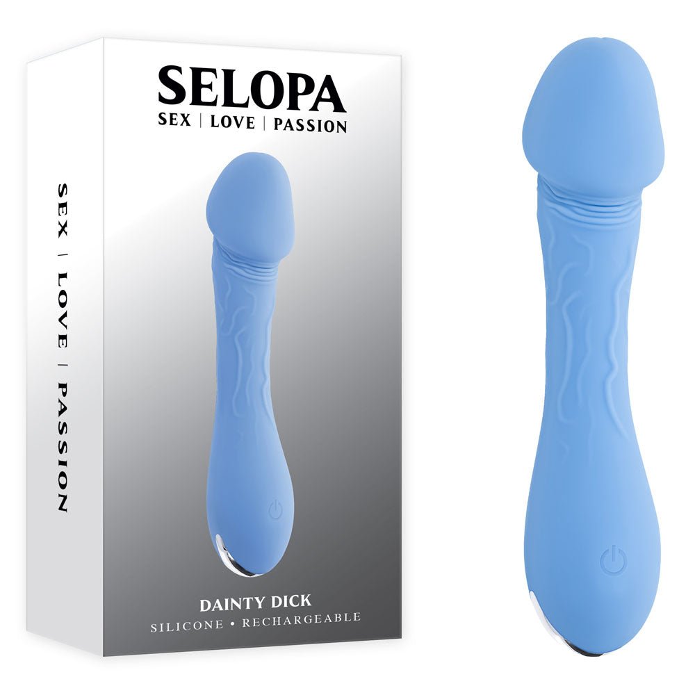 Selopa DAINTY DICK - Baby 11.9 cm USB Rechargeable Mini Vibrator - Pleasure Den
