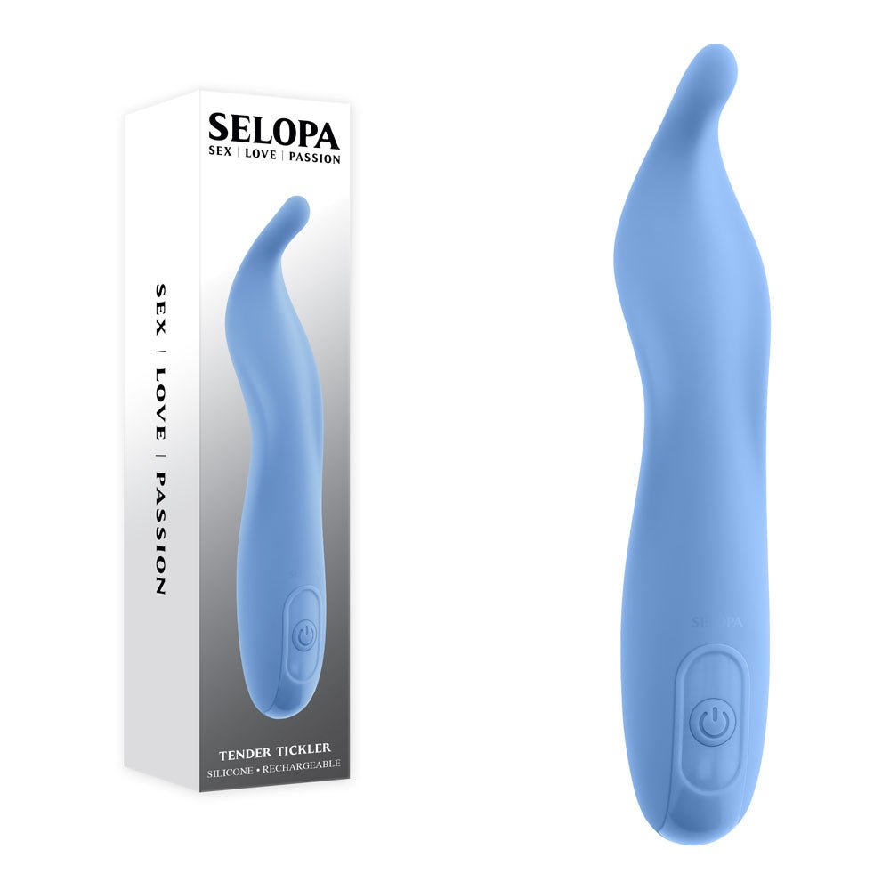 Selopa TENDER TICKLER - 16.2 cm USB Rechargeable Pinpoint Stimulator - Pleasure Den