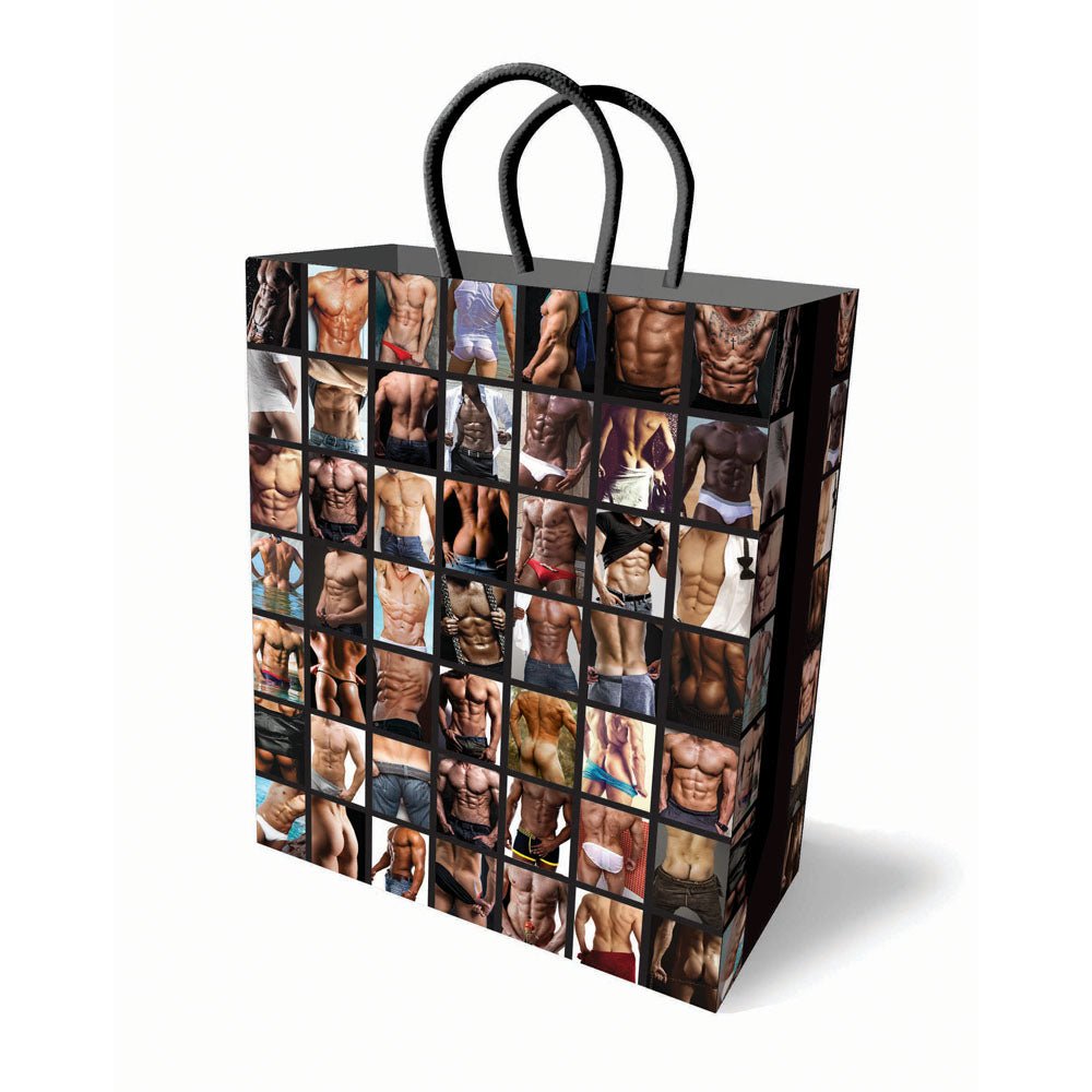 Sexy Guys Gift Bag - Novelty Gift Bag - Pleasure Den