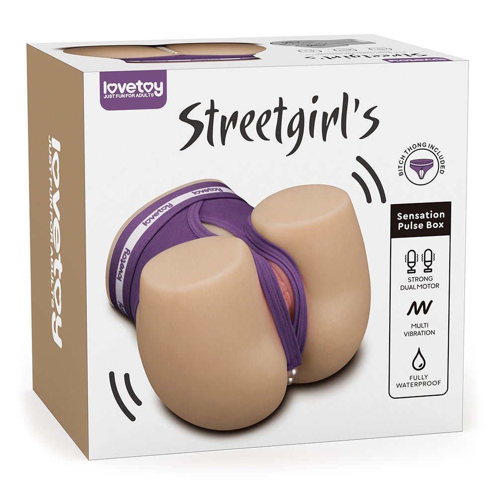 Streetgirls Dual Motor Sensation Pulse - USB Rechargeable Vibrating Masturbator - Pleasure Den