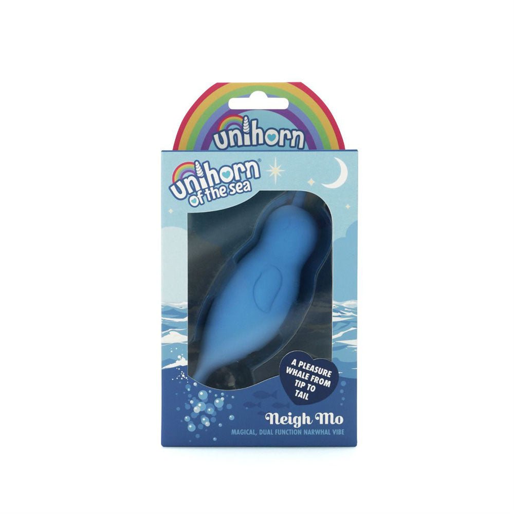 Unihorn of the Sea - Neigh Mo - The Narwhal - USB Rechargeable Dual Motor Stimulator - Pleasure Den