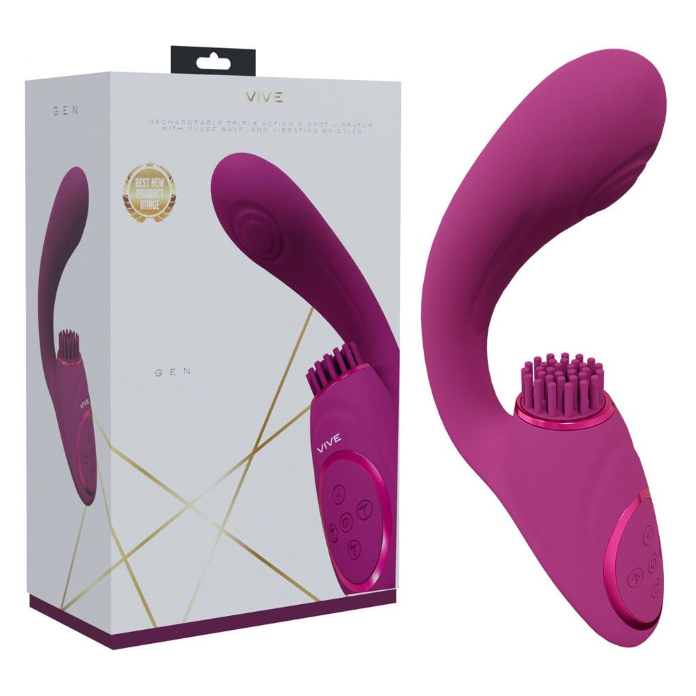 VIVE Gen - USB Rechargeable Triple Motor Vibrator - Pleasure Den