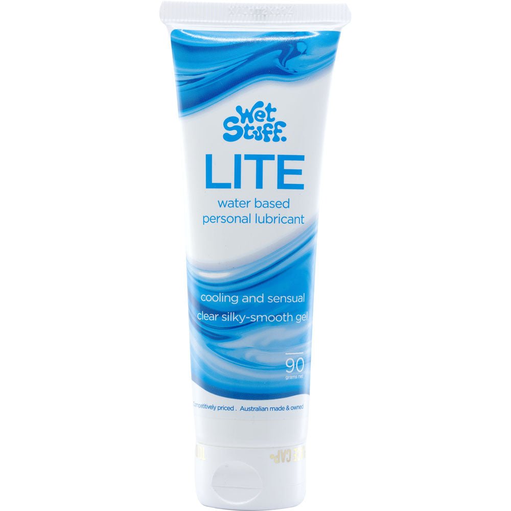 Wet Stuff Lite - 90g Tube - Water Based Lubricant - 90 gram Tube - Pleasure Den