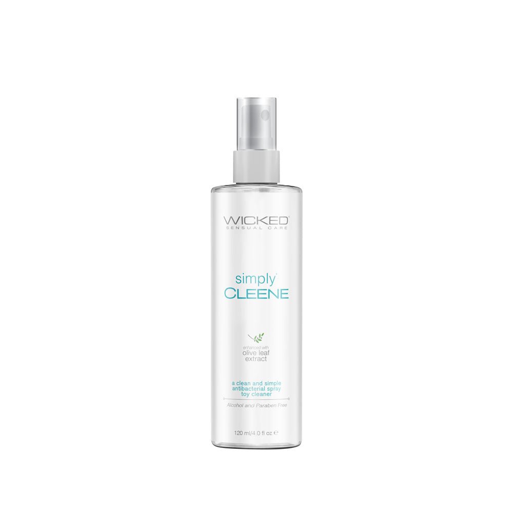 Wicked Simply Cleene - Unscented Antibacterial Toy Cleaner - 120 ml (4 oz) Bottle - Pleasure Den