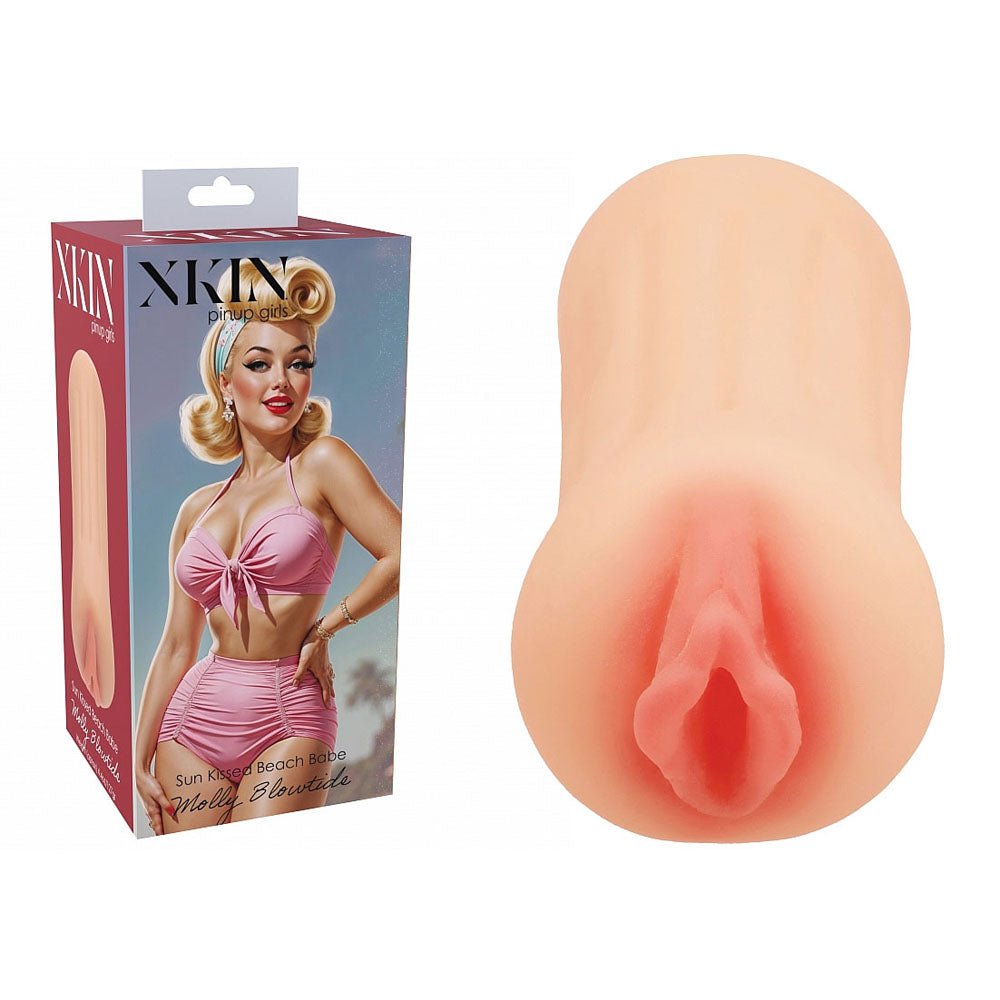 XKIN PinUp Girls - Molly Blowtide - 12 cm Vagina Stroker - Pleasure Den