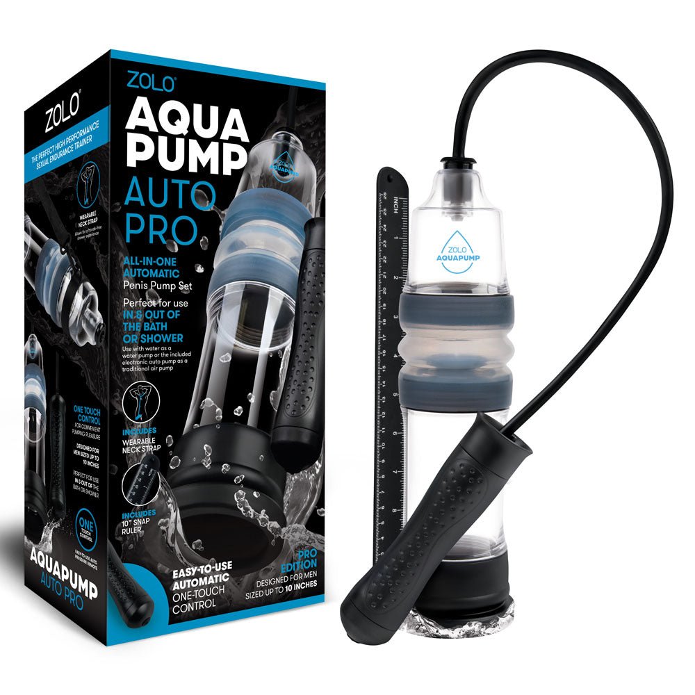 Zolo Aquapump Auto Pro - Auto Water Penis Pump - Pleasure Den