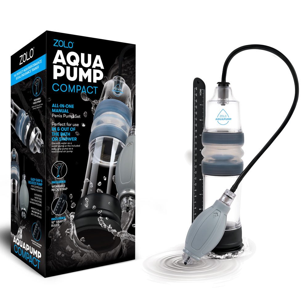 Zolo Aquapump Compact - Water Penis Pump - Pleasure Den