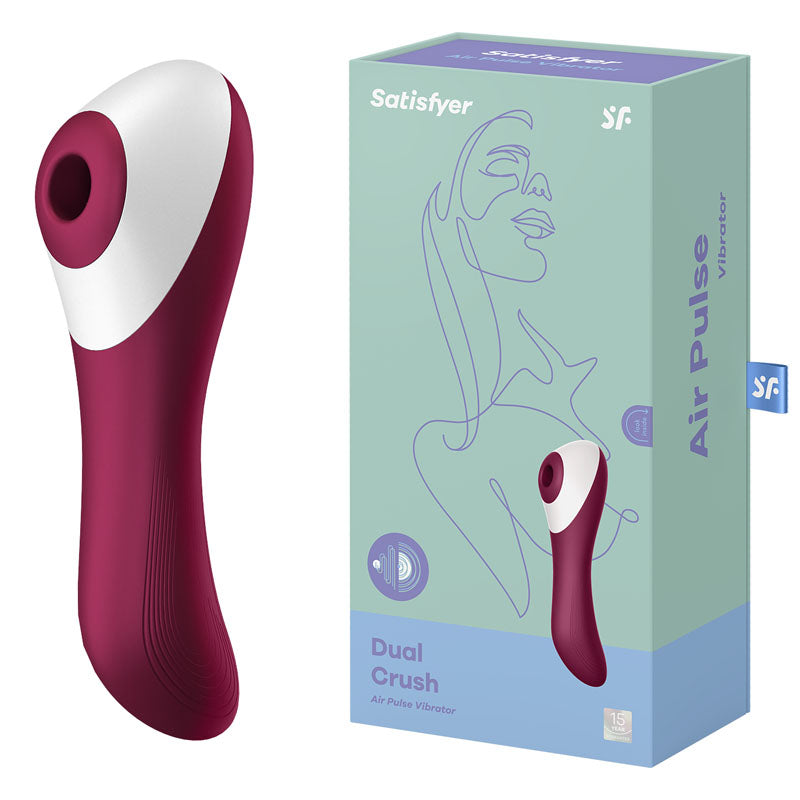 Satisfyer Dual Crush - Air Pulse Stimulator with Vibration