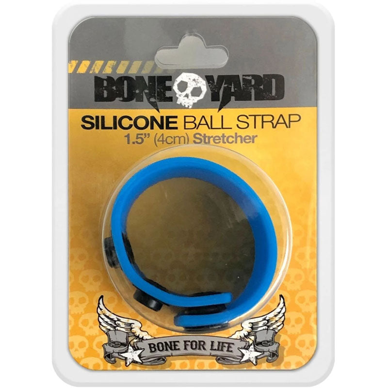 Boneyard Silicone Ball Strap - 3-Snap 4 cm Adjustable Ball Stretcher Ring