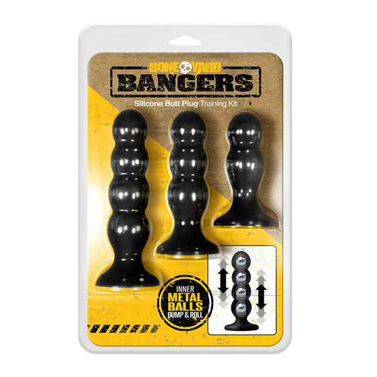 Boneyard Bangers -  Silicone Butt Plug Training Kit
