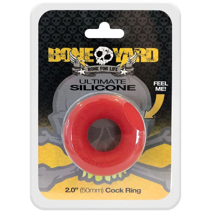 Boneyard Ultimate Silicone Cock Ring - 50mm Cock Ring