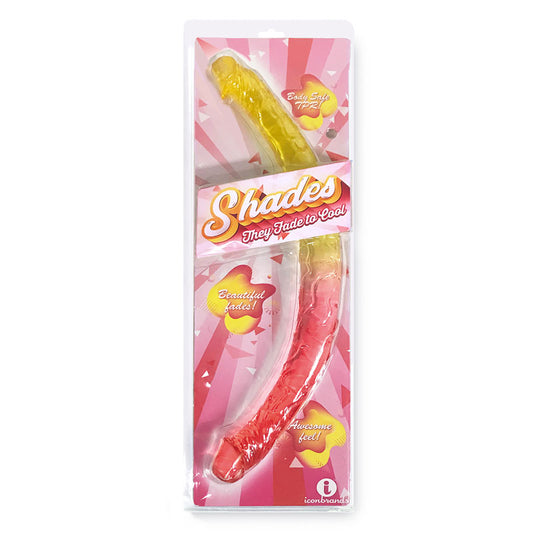 Shades 17'' Jelly TPR Double Dong