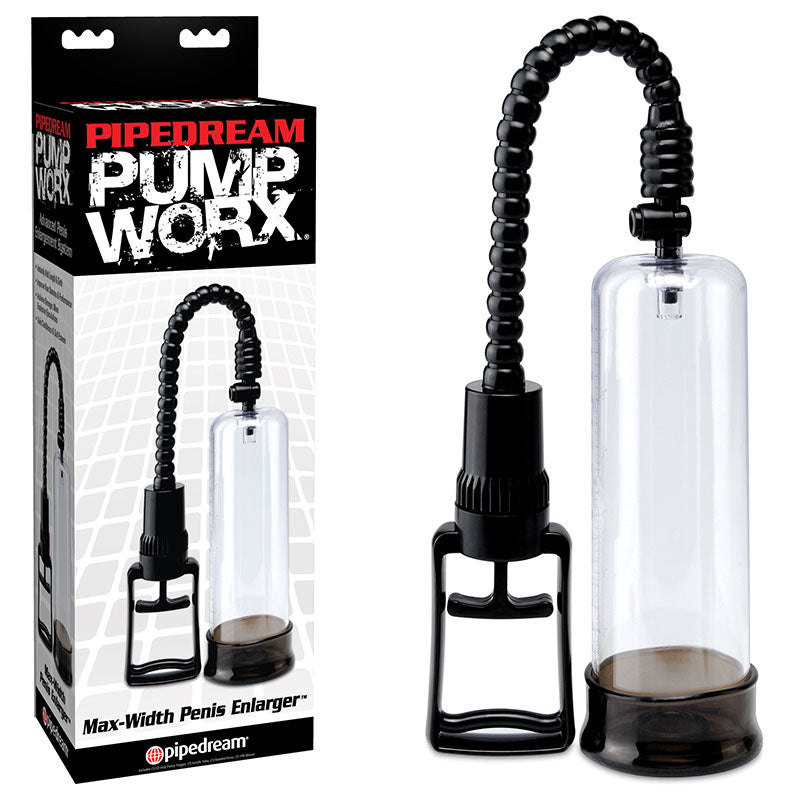 Pump Worx Max-Width Penis Enlarger - /Black Penis Pump