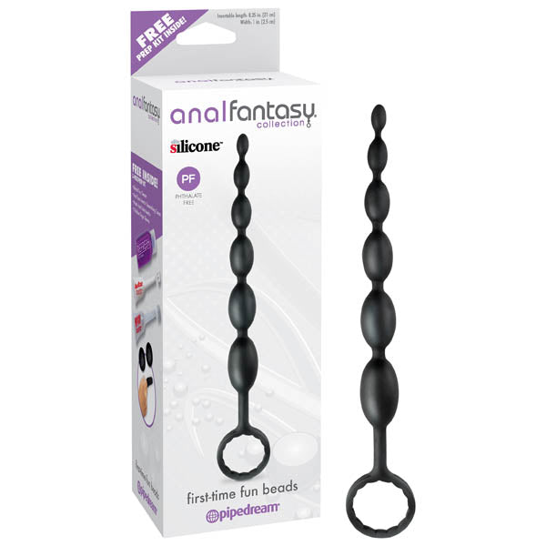 Anal Fantasy Collection First-Time Fun Beads -  21 cm (8.25'') Anal Beads