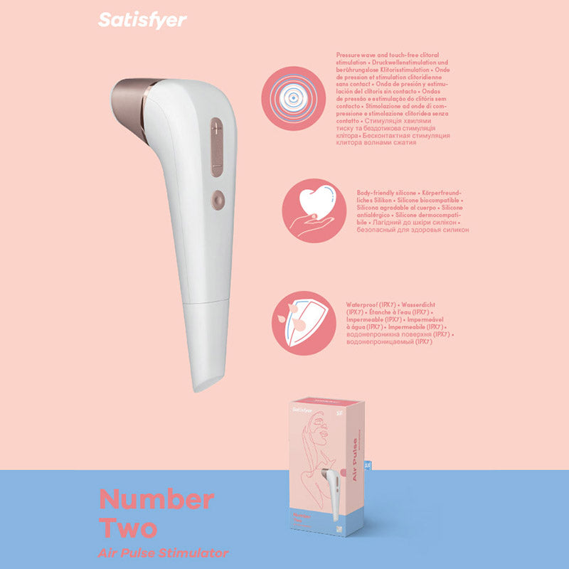 Satisfyer Number 2 - Touch-Free Clitoral Stimulator