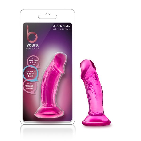 B Yours - Sweet n Small 4'' Dildo - 10 cm Dong - Pleasure Den