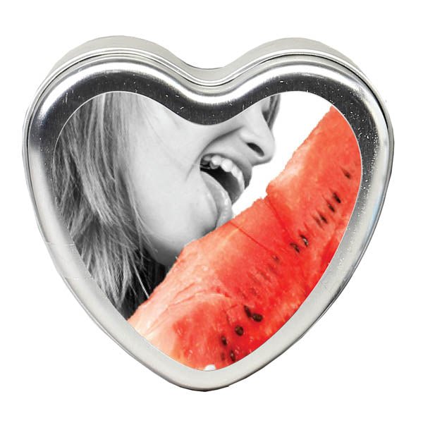 Edible Massage Candle - Watermelon Flavoured - 113 g - Pleasure Den