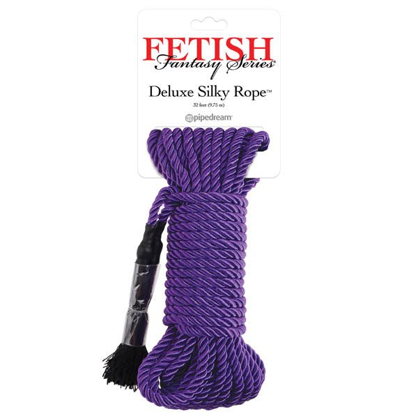 Fetish Fantasy Series Deluxe Silky Rope - Bondage Rope - 9.75 m Length - Pleasure Den