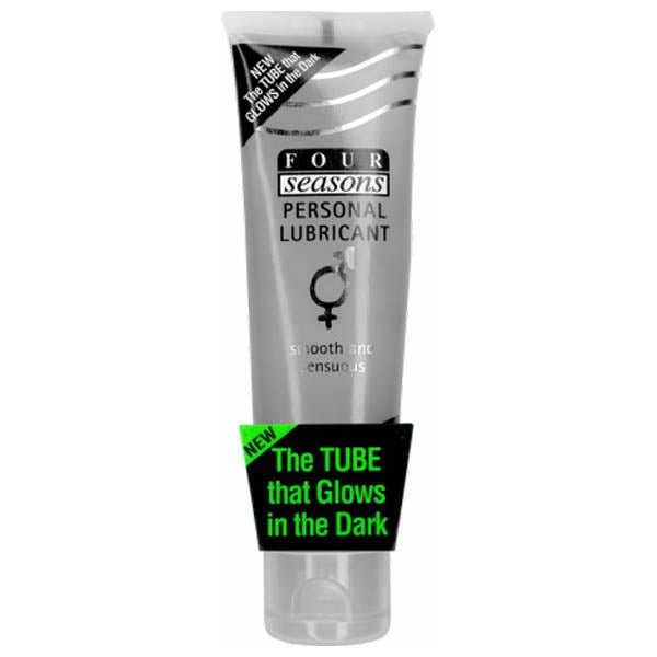 Four Seasons Glow In The Dark Lubricant - Glow N' Dark Personal Lubricant - 100 ml Tube - Pleasure Den