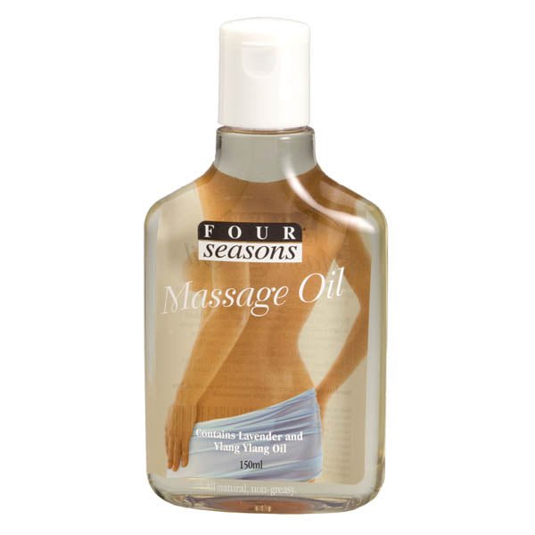 Four Seasons Luxe Massage Oil - Ylang & Lavender Massage Oil - 150 ml Bottle - Pleasure Den