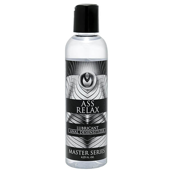 Master Series Ass Relax - Anal Desensitising Lubricant - 125 ml Bottle - Pleasure Den