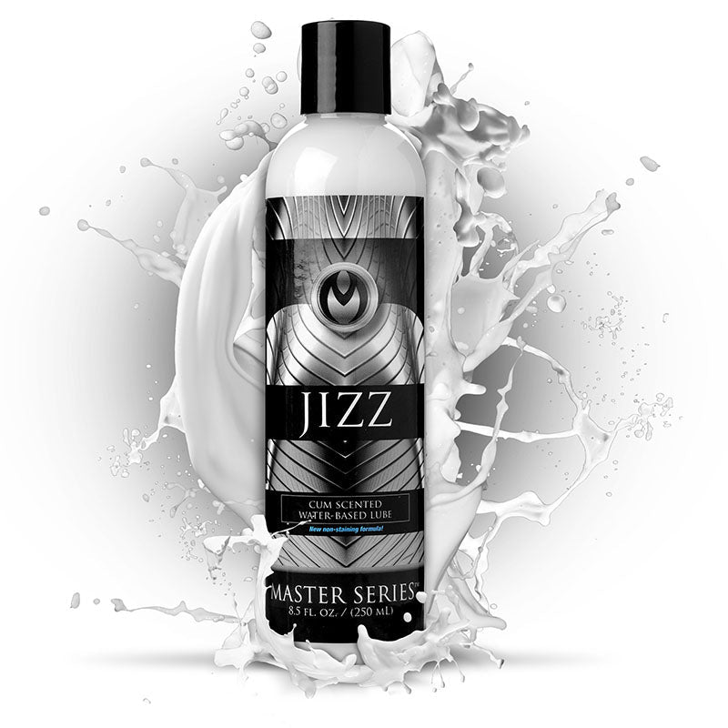 Master Series Jizz - Water Based Cum Scented Lubricant - 250 ml Bottle - Pleasure Den