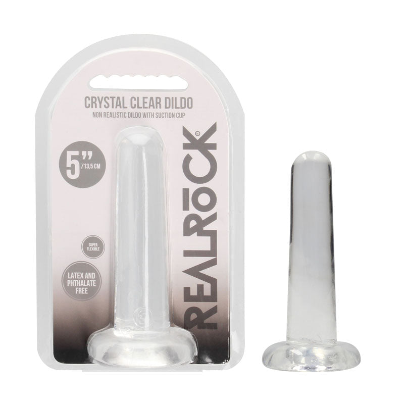 REALROCK Non Realistic Dildo With Suction Cup - 13.5 cm Dong - Pleasure Den