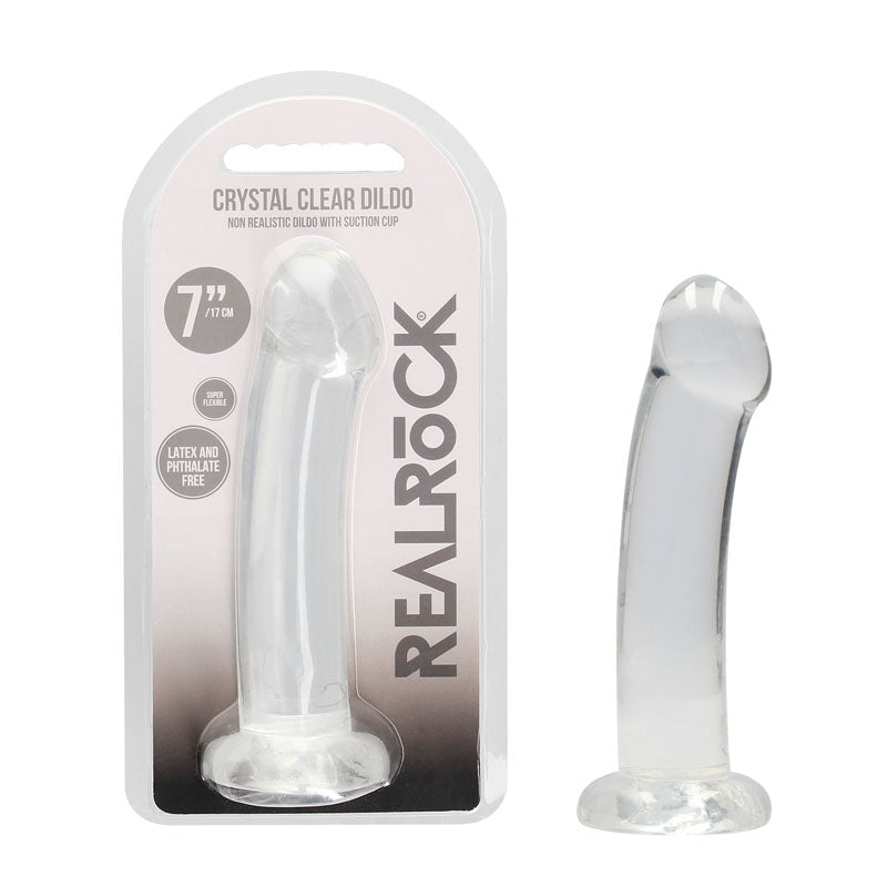 REALROCK Non Realistic Dildo With Suction Cup - 17 cm Dong - Pleasure Den