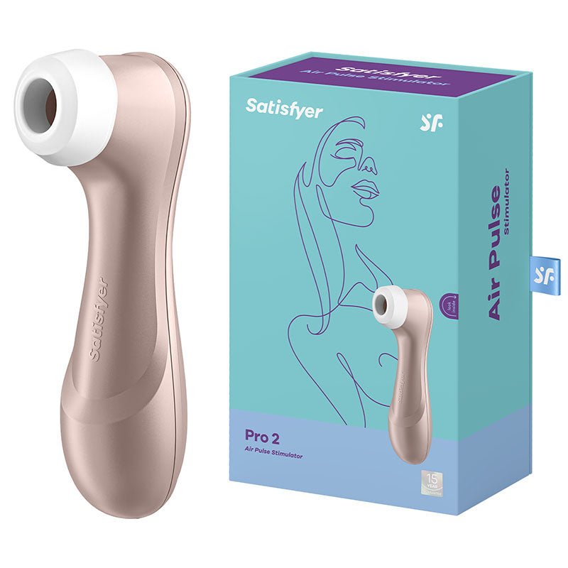 Satisfyer Pro 2 - Touch-Free USB-C Rechargeable Clitoral Stimulator - Pleasure Den